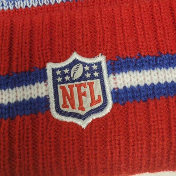 NEW 2021 NFL NEW ERA ON FIELD SIDELINE POM BEANIE - New York Giants - Picture 5 of 5